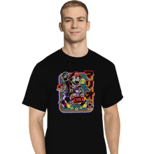 Load image into Gallery viewer, Daily_Deal_Shirts T-Shirts, Tall / Large / Black Neon Kart