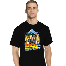 Load image into Gallery viewer, Daily_Deal_Shirts T-Shirts, Tall / Large / Black Back From The Future