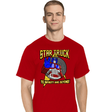 Load image into Gallery viewer, Secret_Shirts T-Shirts, Tall / Large / Red Startruck