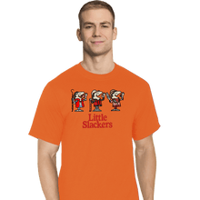 Load image into Gallery viewer, Daily_Deal_Shirts T-Shirts, Tall / Large / Red Little Slackers