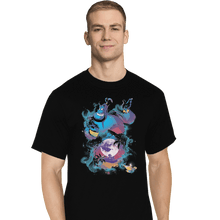 Load image into Gallery viewer, Shirts T-Shirts, Tall / Large / Black Legend Of The Lamp
