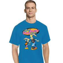 Load image into Gallery viewer, Daily_Deal_Shirts T-Shirts, Tall / Large / Royal Blue Stay Safe!