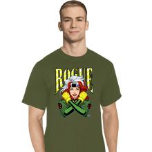 Load image into Gallery viewer, Daily_Deal_Shirts T-Shirts, Tall / Large / Military Green Rogue 97