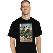 Load image into Gallery viewer, Daily_Deal_Shirts T-Shirts, Tall / Large / Black Dual Katana in Japan