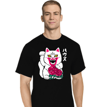 Load image into Gallery viewer, Daily_Deal_Shirts T-Shirts, Tall / Large / Black Lucky Hausu