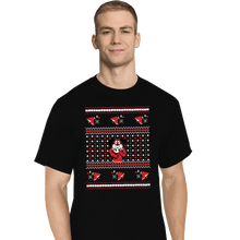 Load image into Gallery viewer, Shirts T-Shirts, Tall / Large / Black Festive Duck Hunt