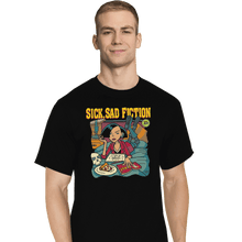 Load image into Gallery viewer, Shirts T-Shirts, Tall / Large / Black Sick Sad Fiction