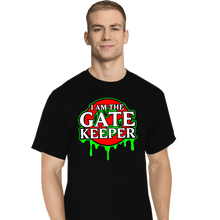 Load image into Gallery viewer, Daily_Deal_Shirts T-Shirts, Tall / Large / Black The Gatekeeper