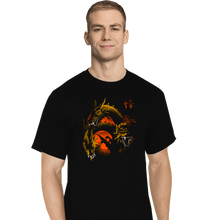 Load image into Gallery viewer, Daily_Deal_Shirts T-Shirts, Tall / Large / Black Monster Zero