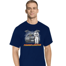 Load image into Gallery viewer, Shirts T-Shirts, Tall / Large / Navy Mandelorean