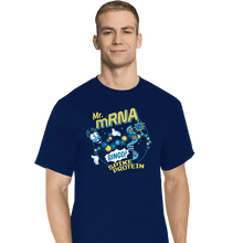 Load image into Gallery viewer, Shirts T-Shirts, Tall / Large / Navy Mr mRNA