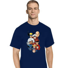 Load image into Gallery viewer, Daily_Deal_Shirts T-Shirts, Tall / Large / Navy Mutant 97 Heads!