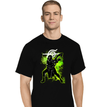 Load image into Gallery viewer, Shirts T-Shirts, Tall / Large / Black Cosmic Snake