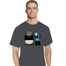 Load image into Gallery viewer, Shirts T-Shirts, Tall / Large / Charcoal Anime Sucks