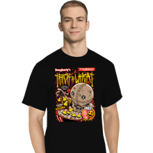 Load image into Gallery viewer, Daily_Deal_Shirts T-Shirts, Tall / Large / Black Trick'R Wheat