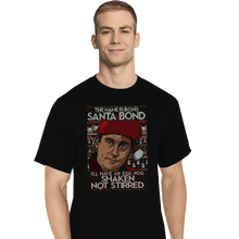 Load image into Gallery viewer, Shirts T-Shirts, Tall / Large / Black Santa Bond