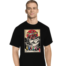 Load image into Gallery viewer, Daily_Deal_Shirts T-Shirts, Tall / Large / Black Rangers In Japan Woodblock