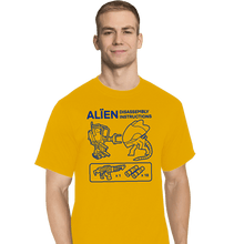 Load image into Gallery viewer, Secret_Shirts T-Shirts, Tall / Large / White Alien Guide