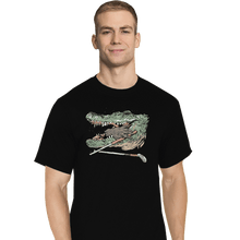 Load image into Gallery viewer, Secret_Shirts T-Shirts, Tall / Large / Black The Hand Gator