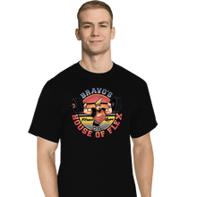 Load image into Gallery viewer, Daily_Deal_Shirts T-Shirts, Tall / Large / Black Bravo's House Of Flex