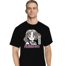 Load image into Gallery viewer, Shirts T-Shirts, Tall / Large / Black Plastic Love Manga