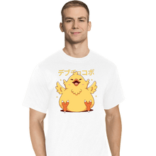 Load image into Gallery viewer, Shirts T-Shirts, Tall / Large / White Fat Chocobo