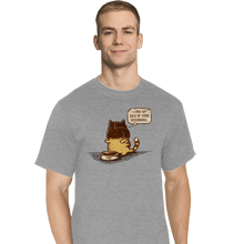 Load image into Gallery viewer, Secret_Shirts T-Shirts, Tall / Large / Sports Grey My Lack of Food Is Disturbing