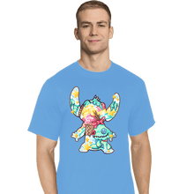 Load image into Gallery viewer, Shirts T-Shirts, Tall / Large / Royal Blue Magical Silhouettes - Stitch