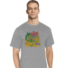 Load image into Gallery viewer, Shirts T-Shirts, Tall / Large / Sports Grey Light World