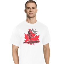 Load image into Gallery viewer, Shirts T-Shirts, Tall / Large / White Canada&#39;s Ass
