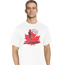 Load image into Gallery viewer, Shirts T-Shirts, Tall / Large / White Canada's Ass