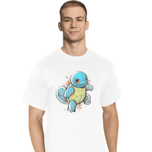 Load image into Gallery viewer, Shirts T-Shirts, Tall / Large / White Water Ink