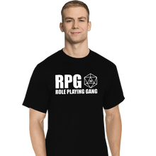 Load image into Gallery viewer, Shirts T-Shirts, Tall / Large / Black Role Playing Gang