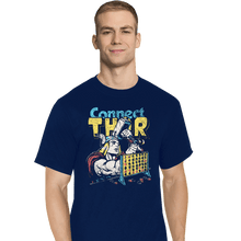 Load image into Gallery viewer, Secret_Shirts T-Shirts, Tall / Large / Navy Connect Thor