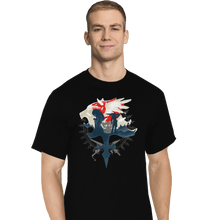 Load image into Gallery viewer, Shirts T-Shirts, Tall / Large / Black Gunblades and Angels