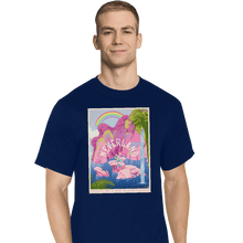 Load image into Gallery viewer, Shirts T-Shirts, Tall / Large / Navy Visit Neverland