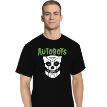 Load image into Gallery viewer, Secret_Shirts T-Shirts, Tall / Large / Black Punk Robot