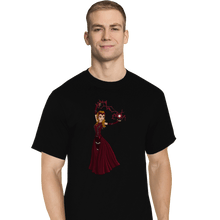 Load image into Gallery viewer, Shirts T-Shirts, Tall / Large / Black Elsa Maximoff