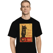 Load image into Gallery viewer, Shirts T-Shirts, Tall / Large / Black Chat Flerken