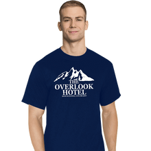 Load image into Gallery viewer, Shirts T-Shirts, Tall / Large / Navy The Overlook