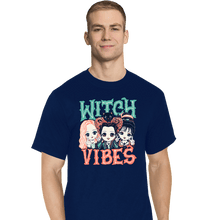 Load image into Gallery viewer, Daily_Deal_Shirts T-Shirts, Tall / Large / Navy Witch Vibes