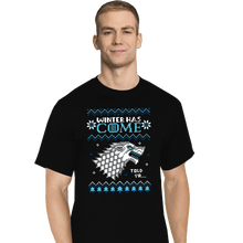 Load image into Gallery viewer, Secret_Shirts T-Shirts, Tall / Large / Black Ugly Winter