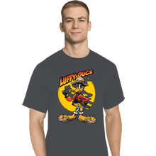 Load image into Gallery viewer, Daily_Deal_Shirts T-Shirts, Tall / Large / Charcoal Luffy Duck