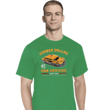 Load image into Gallery viewer, Daily_Deal_Shirts T-Shirts, Tall / Large / Sports Grey Korben Dallas Taxi Service