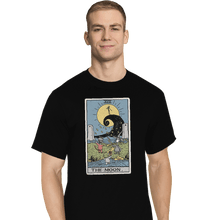 Load image into Gallery viewer, Shirts T-Shirts, Tall / Large / Black The Moon