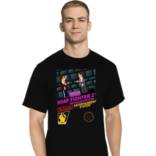 Load image into Gallery viewer, Daily_Deal_Shirts T-Shirts, Tall / Large / Black Soap Fighter