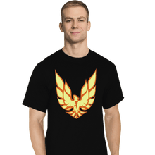 Load image into Gallery viewer, Shirts T-Shirts, Tall / Large / Black Dark Phoenix Firebird