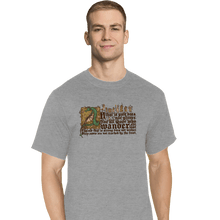 Load image into Gallery viewer, Daily_Deal_Shirts T-Shirts, Tall / Large / Sports Grey All That Is Gold Does Not Glitter