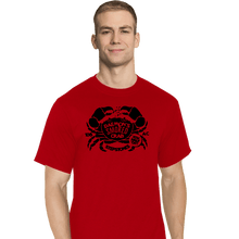 Load image into Gallery viewer, Daily_Deal_Shirts T-Shirts, Tall / Large / Red Daemon's Smoked Crab