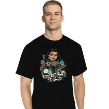 Load image into Gallery viewer, Daily_Deal_Shirts T-Shirts, Tall / Large / Black Rocker Moana